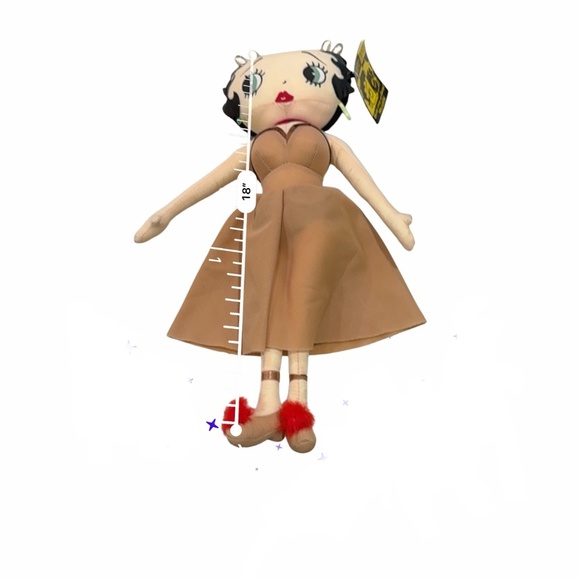Betty Boop Reindeer Plush Rag Doll 19 Inch 1999 - Picture 5 of 8